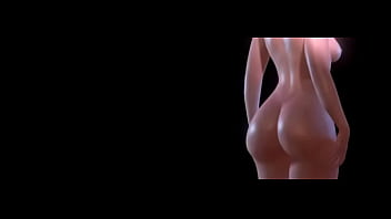 Preview 4 of Monster Pajang - Girl pose 3d