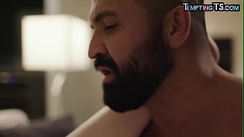 Preview 4 of Fat Women Fuc - Bigass trans goddess rimmed before sex in erotic couple