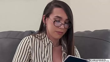 Preview 1 of Www Gf18 Net - Shemale therapist Kasey Kei gaping anal