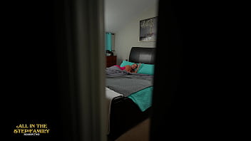 Preview 1 of Mom Dad Sleeping Son Fucked Sex - What A Great Way For Step Mom To Be Woken Up! ~ Kymber Leigh
