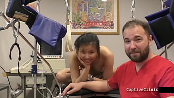 Preview 4 of Jogging Girl Stop For Fuck - Bratty Asian Raya Nguyen Breaks Into The Wrong House,  Gets By Doctor,  &amp_ Ends Up Making Her 1st Porno EVER - EXCLUSIVELY @BondageClinic - Reup