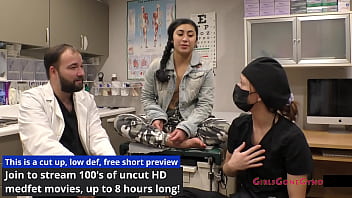 Preview 4 of Jepun Menyusu - Jasmine Rose Gets Humiliating Gyno Exam Required For New Students By Doctor Tampa &amp_ Nurse Stacy Shepard! Tampa University Entrance Physical movies @ GirlsGoneGyno Reup