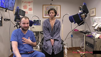 Preview 4 of Muslimsexmovie - Rebel Wyatt Gets Humiliating Gyno Exam Required For New Students By Doctor Tampa! Tampa University Entrance Physical movies @ GirlsGoneGyno Reup