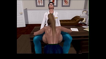 Preview 2 of 70 Granny - 3D HQ Amazing Firm Enormous Tits Asian Breast Expansion BJ and Riding w/ Sound added