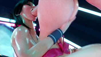 Preview 4 of Anal Hemorrhoid - Tifa x Aerith Part 2 Private Sins