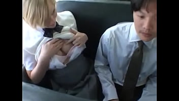 Preview 1 of Chinese Hot Sexx Videos - Oops! Bus Fucking Blonde Rides in  Bus and Gets Ridden vol. 2