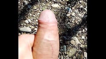 Preview 2 of X Video Pussy 18 Yers - Jerking off outdoor