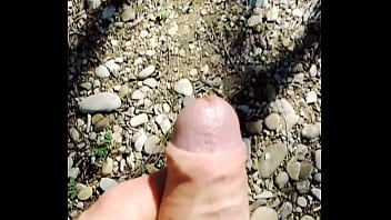 Preview 3 of X Video Pussy 18 Yers - Jerking off outdoor