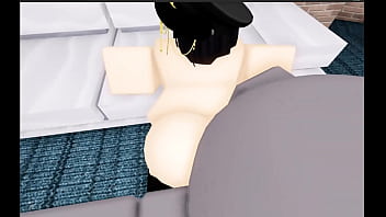 Preview 3 of Ledu With Enimal - ROBLOX slut gets fucked by step bro
