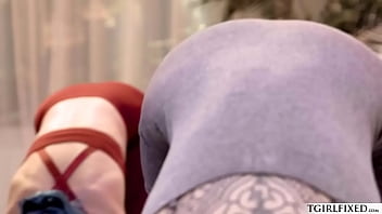 Preview 1 of Rajasthani Rajput Xvideo Com - Trans yoga instructor fucks busty babe