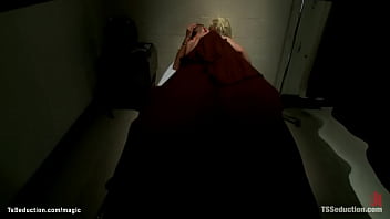 Preview 1 of Tube Porn Sperma Closed - Bbc tranny fucks strapped patient
