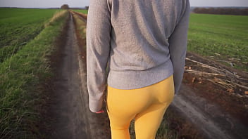 Preview 2 of 40 Teen - Voyeur Of Women Walking Outdoors In Tight Yoga Pants