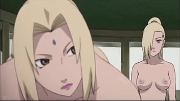 Preview 2 of Xxxgroup Sex - Наруто 4 сексульных девчонок в зале Хокаге голые