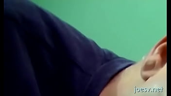 Preview 4 of Mom Forced Son Sex Video - Rock hard homo solo handjob