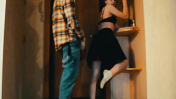 Preview 3 of Stripper Rehearsal Nikky Thorne - cheated on a guy with a food delivery man paid for the order in kind