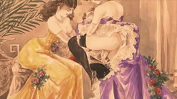 Preview 1 of Silpek Cut Videos - vintage erotic drawings