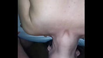 Preview 1 of Lucky Basterd - Wife licks balls and waits for cum