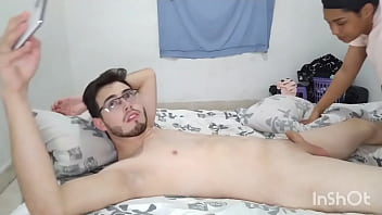 Preview 3 of Amrat Sax - look how this brunette with big ass and big tits sits on my big dick who just got off work in Miami Florida