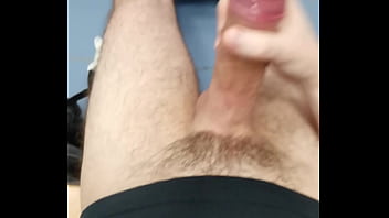 Preview 3 of New Under14 - Jacking off at work in locker room to straight porn