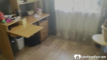 Preview 1 of Anal Sex Porno Lesbia - Girlfriend demands kinky sex on the floor