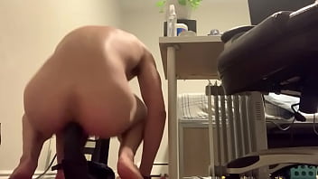Preview 3 of Kannada Honey Moon Sex - Fucking my cock dildo