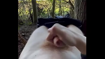 Preview 2 of Wwxxw Vido - Teen jerks off outdoors while it&rsquo_s freezing