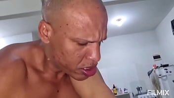 Preview 4 of Ne Sil - Brazilian white bitch really likes black dick