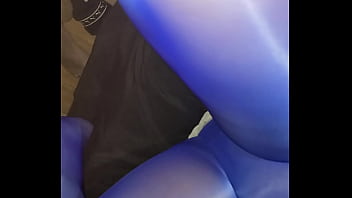 Preview 4 of Hot Massage Forced Sex - Fucked through seemless pantyhose