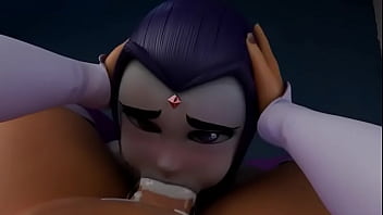 Preview 4 of Puli Nara - Starfire futa x raven