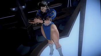 Preview 1 of Doctore Les - Chun li gosta de exibir a bucetinha