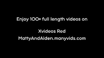 Preview 1 of Big Ass Facefuck - Naughty twinks Matty and Aiden morning bareback