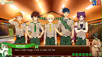 Preview 3 of Brother Sister Sex Kannada - Straight Boys Dick Sizing Contest | Camp buddy - Yoichi Route - Part 14