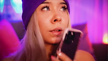 Preview 3 of Trans Fucks Man - Beautiful Colombian blonde with an angelic face loves to suck cock