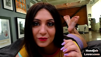 Preview 4 of Small Porn Pudi Hard - Curvy pov gf toying her pussy before wanking boyfriend