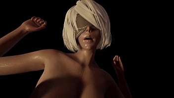 Preview 2 of Budak Budak Raba - Nier Automata: Dreaming of 2B fucking her missionary and from behind