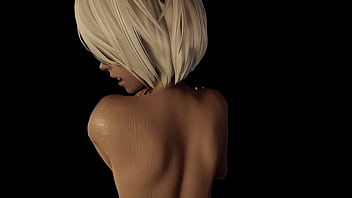 Preview 3 of Budak Budak Raba - Nier Automata: Dreaming of 2B fucking her missionary and from behind
