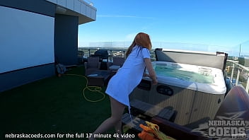 Preview 1 of I Porn Tvnet - ginger lea underwater jacuzzi masturbating with closeups