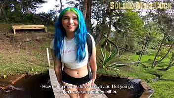 Preview 3 of Lisa Anna Mms - She enters private property and in order not to be accused by the police,  she has sex with the estate&#039_s butler / Min Galilea