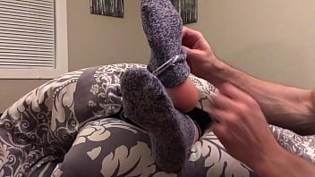 Preview 1 of Mampi Zambian Artist - Step Mom Seduces Step Son with her Nut Busting Feet &amp_ Soles