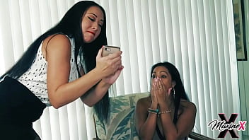 Preview 2 of Mfc Rachel - Curvy Sub Maxine X Licks High Heels &amp_ Takes Fisting From Nyssa Nevers!