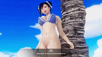 Preview 3 of Sailvia Saige Trufuck Video - Tifa I&rsquo_m Jealous of you