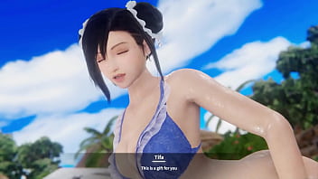 Preview 4 of Sailvia Saige Trufuck Video - Tifa I&rsquo_m Jealous of you