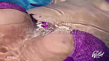 Preview 1 of Xxnx Sex Hd Mom Cowi - Busty Pinay pinakita ang kanyang malaking Suso habang nasa Pool