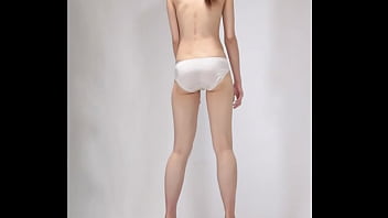 Preview 1 of Short Hair Blonde French Mature - panty shooting