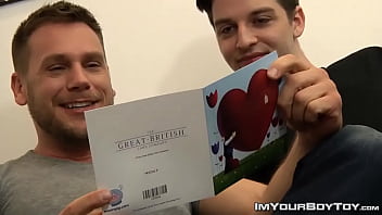 Preview 1 of Dynala - Lovely amateur Edwin Sykes seduced and plowed by Hans Berlin