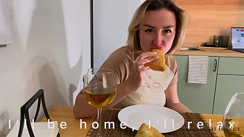Preview 1 of Fuat Mom - MILF Stepson Deepthroats Cock - Facial