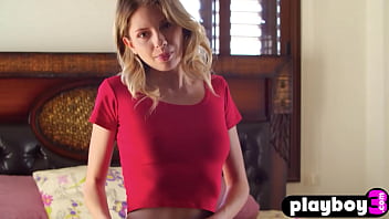 Preview 2 of Sex Hot Rape Dog - Sexy Rebecca Volpetti showed her perfect body after hot striptease action