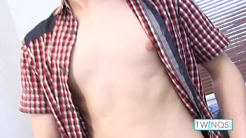 Preview 2 of Asian Schemale - He&#039_s Cute &amp_ Horny! James In A Cap Jerks &amp_ Milks Himself!