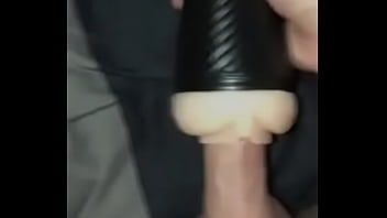 Preview 2 of Milk Breast Sex - Fucking my pussy toy in pov bwc compilation