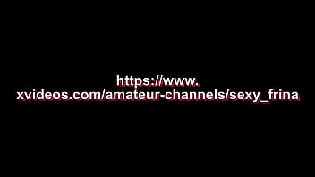 Preview 4 of Sari Ma Xnxx Hamster - Blow job. Blowjob lesson. Sexy mom MILF Frina sucks small dick with pleasure. Сock fuck in mouth and cum in mouth and boobs Cumshot. Big natural tits mommy Milf. In panties and stockings without bra